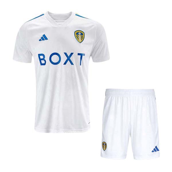 Camiseta Leeds United Replica Primera Ropa Niño 2023/24